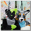 Eurofurence 2014 fursuit photoshoot. Preview picture of Refur, Nervi